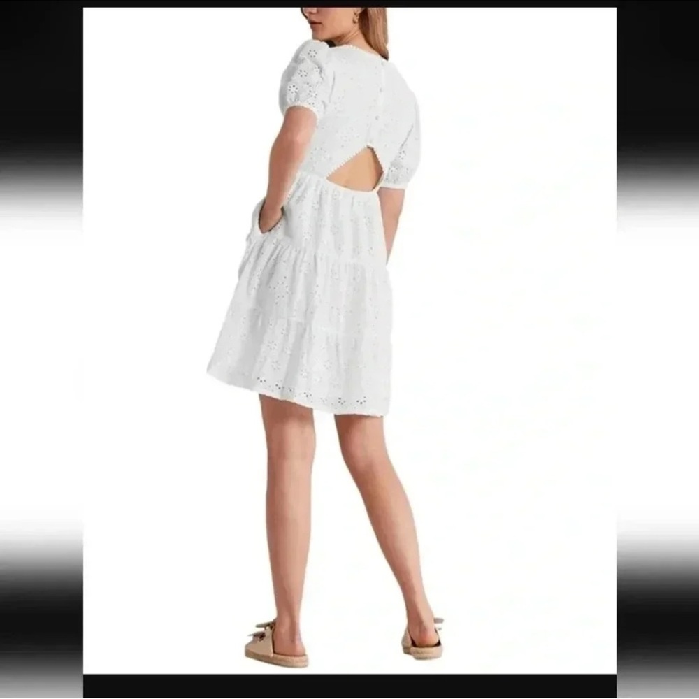 Boden White Mini Dress